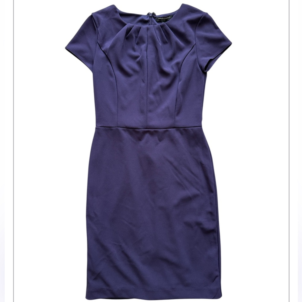 Banana Republic Purple Sheath Dress